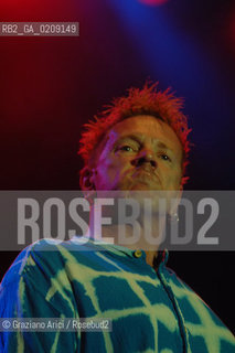 VENEZIA 20/06/08 - PARCO S.GIULIANO - HEINEKEN JAMMIN FESTIVAL : JOHNNY ROTTEN OF THE ROCK BAND SEX PISTOLS ©Graziano Arici/Rosebud2 MUSICA ROCK POP