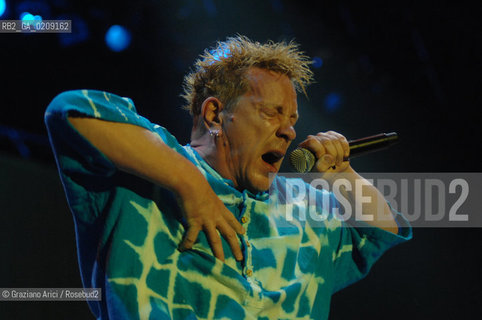 VENEZIA 20/06/08 - PARCO S.GIULIANO - HEINEKEN JAMMIN FESTIVAL : JOHNNY ROTTEN OF THE ROCK BAND SEX PISTOLS ©Graziano Arici/Rosebud2 MUSICA ROCK POP