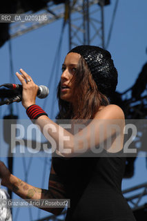 VENEZIA 20/06/08 - PARCO S.GIULIANO - HEINEKEN JAMMIN FESTIVAL : THE SINGER SYRIA ©Graziano Arici/Rosebud2 MUSICA ROCK POP