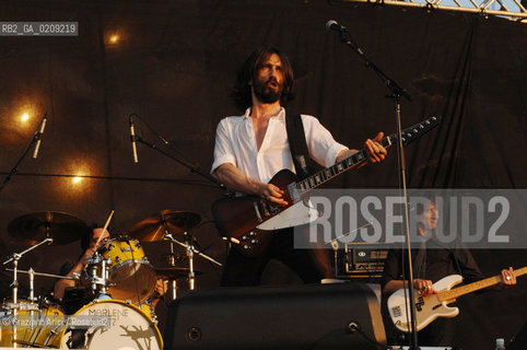 VENEZIA 20/06/08 - PARCO S.GIULIANO - HEINEKEN JAMMIN FESTIVAL : CRISTIANO GODANO OF THE ROCK BAND MARLENE KUNTZ @ Graziano Arici/Rosebud2 MUSICA POP ROCK