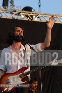 VENEZIA 20/06/08 - PARCO S.GIULIANO - HEINEKEN JAMMIN FESTIVAL : CRISTIANO GODANO OF THE ROCK BAND MARLENE KUNTZ @ Graziano Arici/Rosebud2 MUSICA POP ROCK