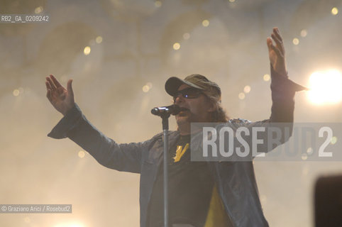 VENEZIA 20/06/08 - PARCO S.GIULIANO - HEINEKEN JAMMIN FESTIVAL : THE ROCK SINGER VASCO BLASCO ROSSI @ Graziano Arici/Rosebud2 MUSICA POP ROCK