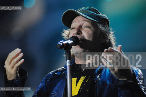 VENEZIA 20/06/08 - PARCO S.GIULIANO - HEINEKEN JAMMIN FESTIVAL : THE ROCK SINGER VASCO BLASCO ROSSI @ Graziano Arici/Rosebud2 MUSICA POP ROCK
