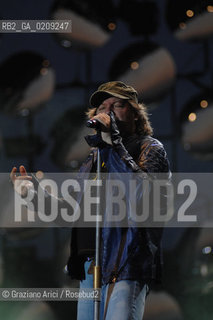 VENEZIA 20/06/08 - PARCO S.GIULIANO - HEINEKEN JAMMIN FESTIVAL : THE ROCK SINGER VASCO BLASCO ROSSI @ Graziano Arici/Rosebud2 MUSICA POP ROCK