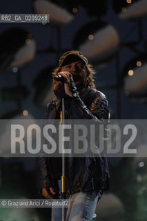 VENEZIA 20/06/08 - PARCO S.GIULIANO - HEINEKEN JAMMIN FESTIVAL : THE ROCK SINGER VASCO BLASCO ROSSI @ Graziano Arici/Rosebud2 MUSICA POP ROCK