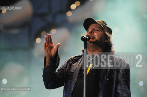 VENEZIA 20/06/08 - PARCO S.GIULIANO - HEINEKEN JAMMIN FESTIVAL : THE ROCK SINGER VASCO BLASCO ROSSI @ Graziano Arici/Rosebud2 MUSICA POP ROCK