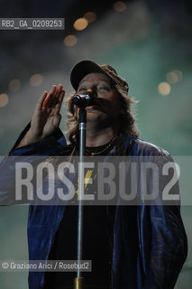 VENEZIA 20/06/08 - PARCO S.GIULIANO - HEINEKEN JAMMIN FESTIVAL : THE ROCK SINGER VASCO BLASCO ROSSI @ Graziano Arici/Rosebud2 MUSICA POP ROCK