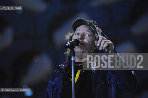 VENEZIA 20/06/08 - PARCO S.GIULIANO - HEINEKEN JAMMIN FESTIVAL : THE ROCK SINGER VASCO BLASCO ROSSI @ Graziano Arici/Rosebud2 MUSICA POP ROCK