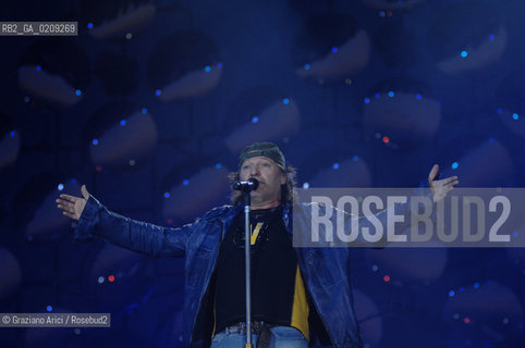 VENEZIA 20/06/08 - PARCO S.GIULIANO - HEINEKEN JAMMIN FESTIVAL : THE ROCK SINGER VASCO BLASCO ROSSI @ Graziano Arici/Rosebud2 MUSICA POP ROCK