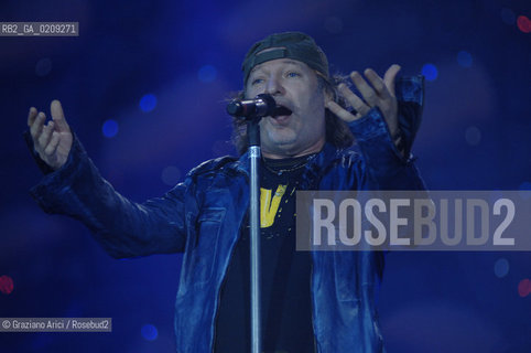 VENEZIA 20/06/08 - PARCO S.GIULIANO - HEINEKEN JAMMIN FESTIVAL : THE ROCK SINGER VASCO BLASCO ROSSI @ Graziano Arici/Rosebud2 MUSICA POP ROCK