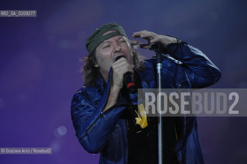 VENEZIA 20/06/08 - PARCO S.GIULIANO - HEINEKEN JAMMIN FESTIVAL : THE ROCK SINGER VASCO BLASCO ROSSI @ Graziano Arici/Rosebud2 MUSICA POP ROCK