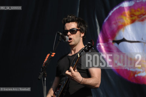 VENICE 22/06/08 - HEINEKEN JAMMIN FESTIVAL AT THE S.GIULIANO PARK - KELLY JONES OF THE ROCK BAND STEREOPHONICS ©Graziano Arici/Rosebud2 ROCK POP MUSICA