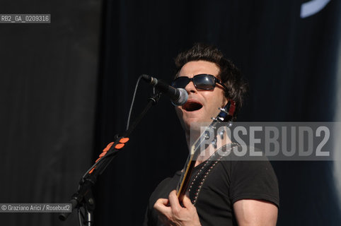 VENICE 22/06/08 - HEINEKEN JAMMIN FESTIVAL AT THE S.GIULIANO PARK - KELLY JONES OF THE ROCK BAND STEREOPHONICS ©Graziano Arici/Rosebud2 ROCK POP MUSICA