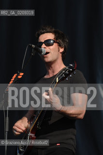 VENICE 22/06/08 - HEINEKEN JAMMIN FESTIVAL AT THE S.GIULIANO PARK - KELLY JONES OF THE ROCK BAND STEREOPHONICS ©Graziano Arici/Rosebud2 ROCK POP MUSICA