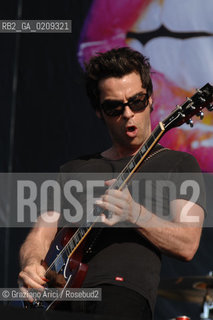 VENICE 22/06/08 - HEINEKEN JAMMIN FESTIVAL AT THE S.GIULIANO PARK - KELLY JONES OF THE ROCK BAND STEREOPHONICS ©Graziano Arici/Rosebud2 ROCK POP MUSICA