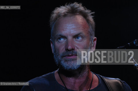 VENEZIA 20/06/08 - PARCO S.GIULIANO - HEINEKEN JAMMIN FESTIVAL : STING OF THE ROCK BAND THE POLICE @ Graziano Arici/Rosebud2 MUSICA POP ROCK