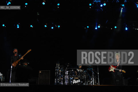 VENEZIA 20/06/08 - PARCO S.GIULIANO - HEINEKEN JAMMIN FESTIVAL : THE ROCK BAND THE POLICE @ Graziano Arici/Rosebud2 MUSICA POP ROCK