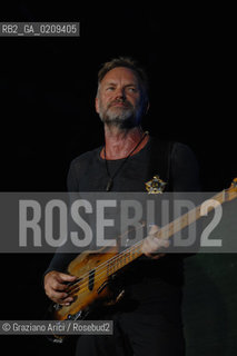 VENEZIA 20/06/08 - PARCO S.GIULIANO - HEINEKEN JAMMIN FESTIVAL : STING OF THE ROCK BAND THE POLICE @ Graziano Arici/Rosebud2 MUSICA POP ROCK