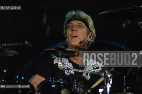 VENEZIA 20/06/08 - PARCO S.GIULIANO - HEINEKEN JAMMIN FESTIVAL : STEWARD COPELAND OF THE ROCK BAND THE POLICE @ Graziano Arici/Rosebud2 MUSICA POP ROCK