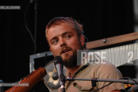VENICE 22/07/08 THE MUSICIAN XAVIER RUDD IN CONCERT IN ST.MARKSS SQUARE @ Graziano Arici/Rosebud2 CONCERTO MUSICA POP ROCK
