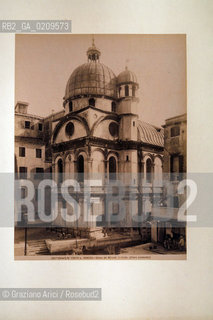 -VENEZIA, EDIZIONE FRATELLI ALINARI, CHIESA DEI MIRACOLI, ABSIDE, SENZA DATA. STAMPA ALLALBUMINA INCOLLATA SU CARTONE,  CM 19,5X25   ©ARCHIVIO Graziano Arici/Rosebud2  FOTOANTICHE.-VENICE, EDIZIONE FRATELLI ALINARI, CHIESA DEI MIRACOLI, ABSIDE, UNDATED. ALBUMEN PHOTOGRAPH MOUNTED ON CARDBOARD, CM 19,5X25   ©Graziano Arici/Rosebud2 