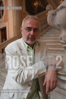 VENICE 8/07/08 - THE ART CRITIC FRANCESCO BONAMI, CURATOR OF THE MUSEUM OF CONTEMPORARY ART OF CHICAGO AT PALAZZO GRASSI ©Graziano Arici/Rosebud2 CRITICO ARTE