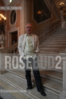 VENICE 8/07/08 - THE ART CRITIC FRANCESCO BONAMI, CURATOR OF THE MUSEUM OF CONTEMPORARY ART OF CHICAGO AT PALAZZO GRASSI ©Graziano Arici/Rosebud2 CRITICO ARTE