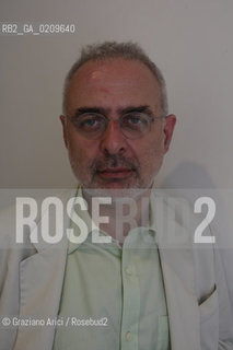 VENICE 8/07/08 - THE ART CRITIC FRANCESCO BONAMI, CURATOR OF THE MUSEUM OF CONTEMPORARY ART OF CHICAGO AT PALAZZO GRASSI ©Graziano Arici/Rosebud2 CRITICO ARTE