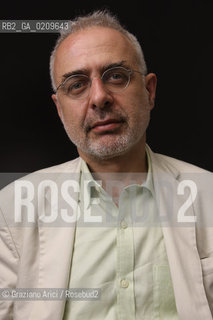 VENICE 8/07/08 - THE ART CRITIC FRANCESCO BONAMI, CURATOR OF THE MUSEUM OF CONTEMPORARY ART OF CHICAGO AT PALAZZO GRASSI ©Graziano Arici/Rosebud2 CRITICO ARTE