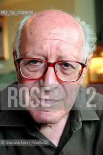 VENICE, 05.09.2008. 65th VENICE FILM FESTIVAL. THE PHILOSOPHER EMANUELE SEVERINO © MARTABUSO/GRAZIANERI FILOSOFIA LETTERATURA