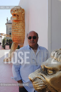 VENICE 25/08/08 65th VENICE FILM FESTIVAL - THE PALACE FILM FESTIVAL IN PREPARATION WITH THE PRODUCTION DESIGNER DANTE FERRETTI ©Graziano Arici/Rosebud2 BIENNALE CINEMA PREMIO OSCAR