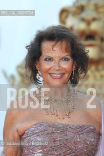 27/08/08 - VENICE 65TH INTERNATIONAL FILM FESTIVAL - OPENING CEREMONY, RED CARPET - CLAUDIA CARDINALE @ Graziano Arici / rosebud2 CINEMA BIENNALE ©Graziano Arici/Rosebud2 BIENNALE CINEMA