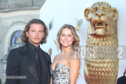 27/08/08 - VENICE 65TH INTERNATIONAL FILM FESTIVAL - OPENING CEREMONY, RED CARPET - LOLA PONCE AND HER PARTNER EMANUELE @ Graziano Arici / rosebud2 CINEMA BIENNALE ©Graziano Arici/Rosebud2 BIENNALE CINEMA