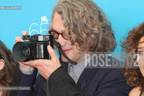 27/08/08 - 65 VENICE  INTERNATIONAL FILM FESTIVAL - THE JURY - THE PRESIDENT WIM WENDERS @ Graziano Arici / rosebud2 CINEMA BIENNALE ©Graziano Arici/Rosebud2 BIENNALE CINEMA FOTOGRAFO