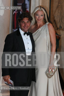 28/08/08 - 65th VENICE INTERNATIONAL FILM FESTIVAL - SCREENING OF THE MOVIE VALENTINO, THE LAST EMPEROR AT THE FENICE OPERA HOUSE - TAMARA BECKWITH WITH GIORGIO VERONI @ Graziano Arici / rosebud2 CINEMA BIENNALE ©Graziano Arici/Rosebud2 BIENNALE CINEMA ©Graziano Arici/Rosebud2 BIENNALE CINEMA