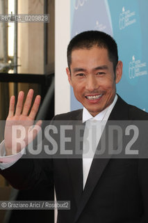 28/08/08 - 65 VENICE  INTERNATIONAL FILM FESTIVAL - FILM: WANMEI SHENGHUO (PERFECT LIFE),  THE ACTOR CHEN TAISHENG.