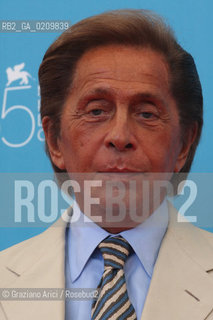 28/08/08 - 65 VENICE  INTERNATIONAL FILM FESTIVAL - FILM: VALENTINO: THE LAST EMPEROR, VALENTINO GARAVANI