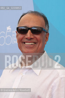 28/08/08 - 65 VENICE  INTERNATIONAL FILM FESTIVAL - FILM: SHIRIN, THE DIRECTOR ABBAS KIAROSTAMI.