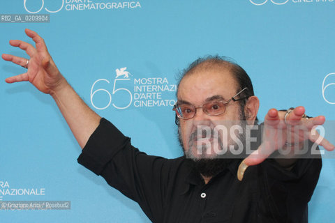 29/08/08 - 65th VENICE  INTERNATIONAL FILM FESTIVAL - FILM: ENCARNACAO DO DEMONIO. THE DIRECTOR JOSE MOJICA MARINS