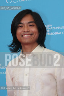 29/08/08 - 65th VENICE  INTERNATIONAL FILM FESTIVAL - FILM: JAY. THE ACTOR CARLO MENDOZA