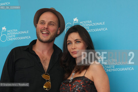 30/08/08 - 65th VENICE  INTERNATIONAL FILM FESTIVAL - FILM: VINYAN. THE DIRECTOR FABRICE DU WELZ AND THE ACTRESS EMMANUELLE BEART ©Graziano Arici/Rosebud2 BIENNALE CINEMA