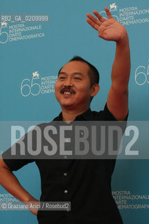 30/08/08 - 65th VENICE  INTERNATIONAL FILM FESTIVAL - FILM: DANGKOU (PLASTIC CITY). THE DIRECTOR YU LIK-WAI ©Graziano Arici/Rosebud2 BIENNALE CINEMA