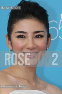 30/08/08 - 65th VENICE  INTERNATIONAL FILM FESTIVAL - FILM: DANGKOU (PLASTIC CITY). THE ACTRESS HUANG YI ©Graziano Arici/Rosebud2 BIENNALE CINEMA