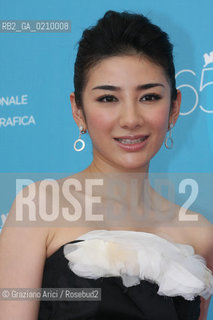 30/08/08 - 65th VENICE  INTERNATIONAL FILM FESTIVAL - FILM: DANGKOU (PLASTIC CITY). THE ACTRESS HUANG YI ©Graziano Arici/Rosebud2 BIENNALE CINEMA