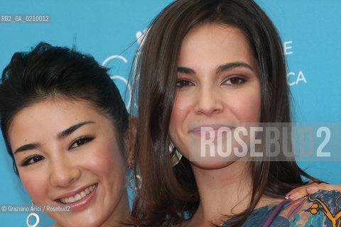 30/08/08 - 65th VENICE  INTERNATIONAL FILM FESTIVAL - FILM: DANGKOU (PLASTIC CITY). THE ACTRESSES HUANG YI AND TAINA MULLER ©Graziano Arici/Rosebud2 BIENNALE CINEMA