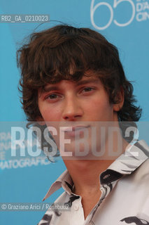 30/08/08 - 65th VENICE  INTERNATIONAL FILM FESTIVAL - FILM: UN GIORNO PERFETTO. THE ACTOR FEDERICO COSTANTINI. ©Graziano Arici/Rosebud2 BIENNALE CINEMA