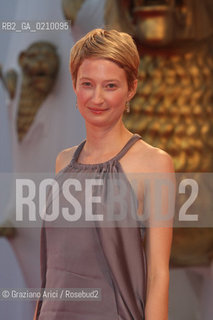 31/08/08 - 65th VENICE  INTERNATIONAL FILM FESTIVAL - FILM: IL PAPA DI GIOVANNA. RED CARPET. THE ACTRESS ALBA ROHRWACHER