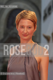 31/08/08 - 65th VENICE  INTERNATIONAL FILM FESTIVAL - FILM: IL PAPA DI GIOVANNA. RED CARPET. THE ACTRESS ALBA ROHRWACHER