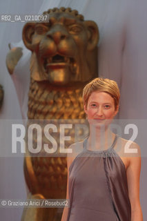 31/08/08 - 65th VENICE  INTERNATIONAL FILM FESTIVAL - FILM: IL PAPA DI GIOVANNA. RED CARPET. THE ACTRESS ALBA ROHRWACHER