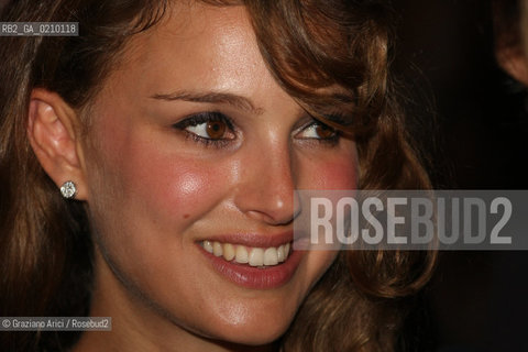 31/08/08 - 65th VENICE  INTERNATIONAL FILM FESTIVAL - .KINEO DIAMANTI AL CINEMA AWARD - . THE ACTRESS NATALIE PORTMAN